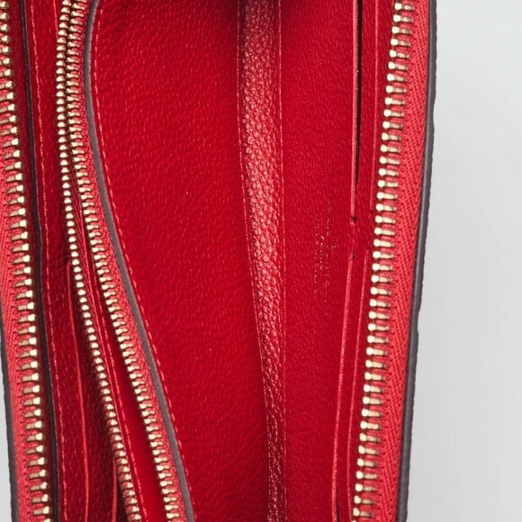 Louis Vuitton Cerise Monogram Empreinte Leather Clemence Wallet - Picture 6 of 9